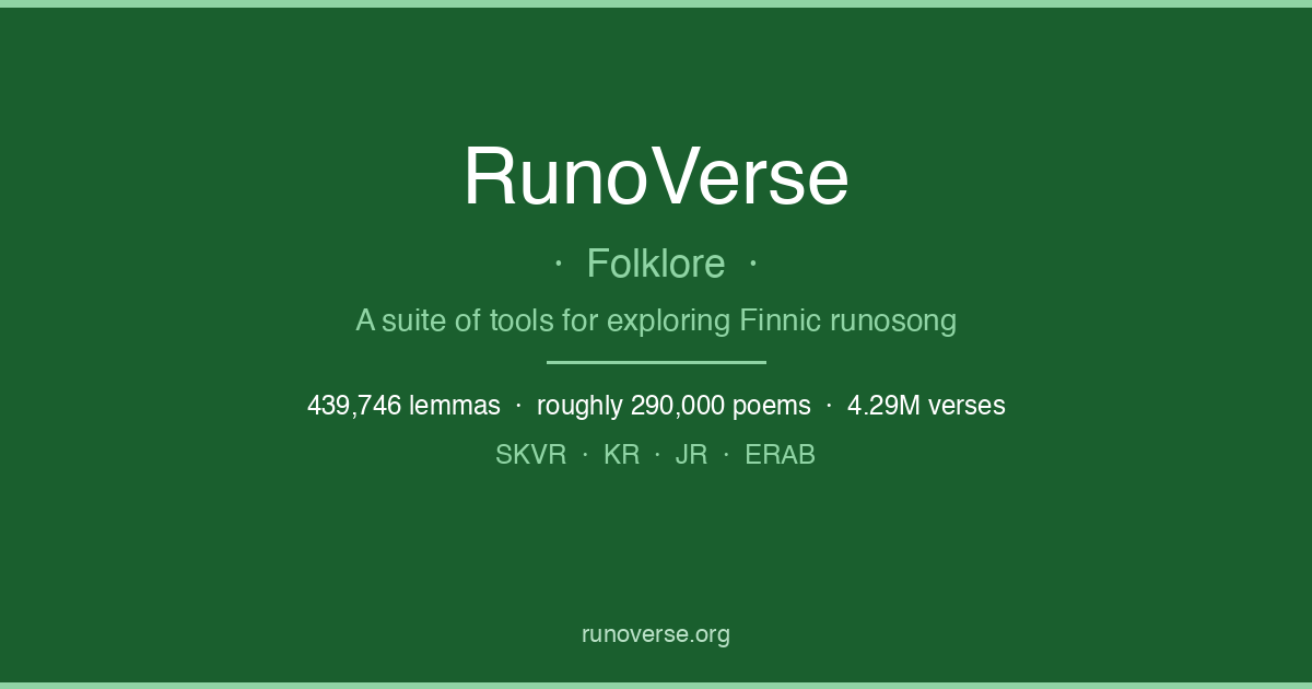 ATU Tale Type Index — RunoVerse